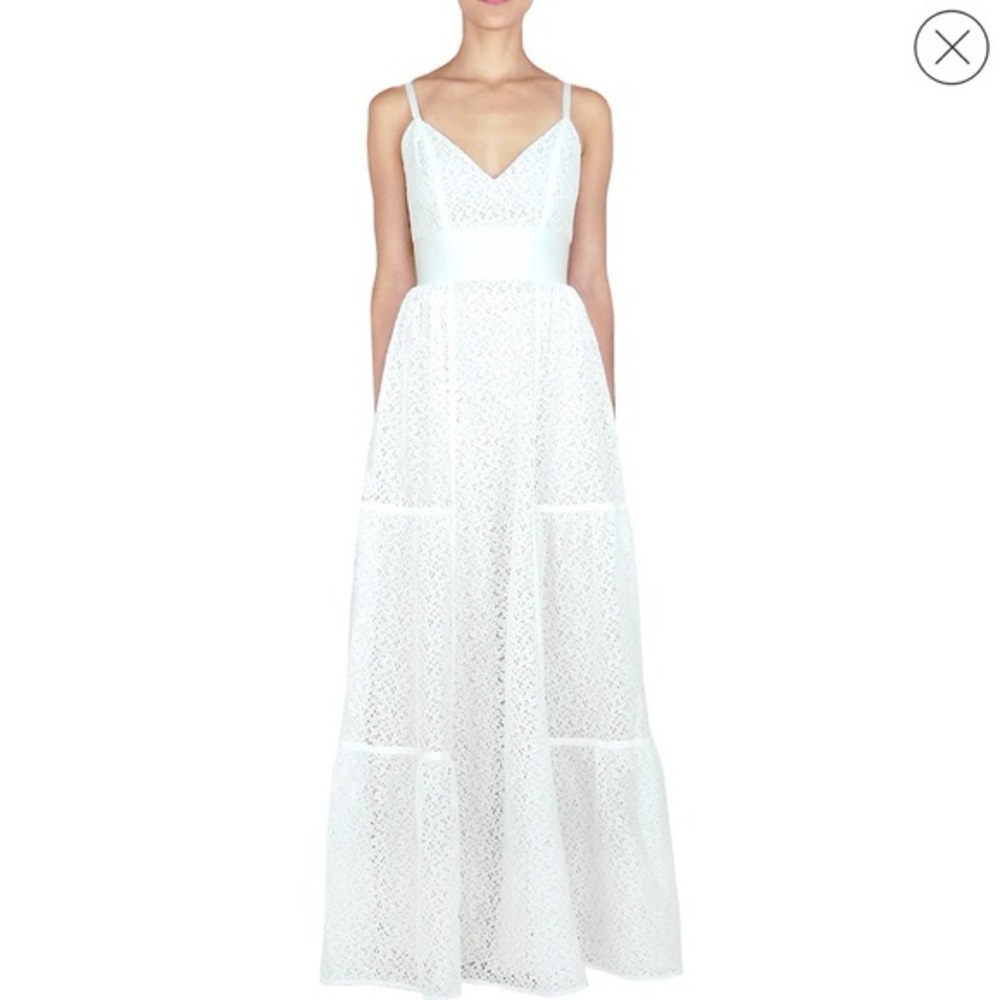 Nha Khanh Jane Eyelet Lace Gown